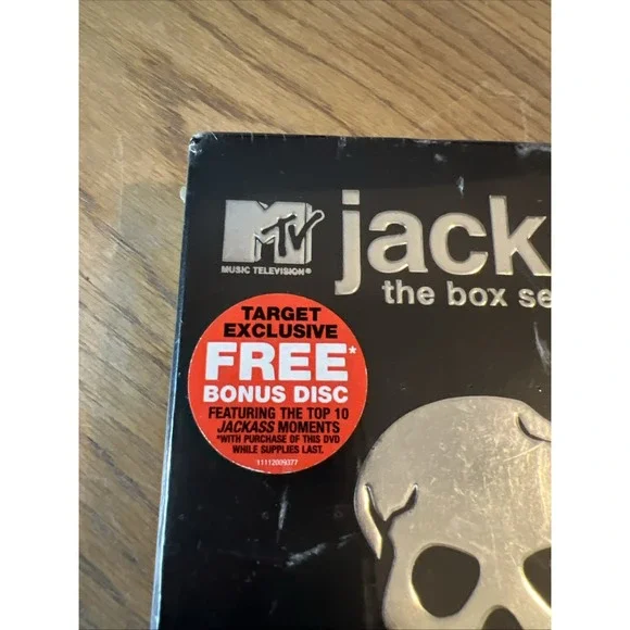 New! Jackass - The Box Set (DVD, 2005, 4-Disc Set) Sealed Target Exclusive OOP! - Picture 2 of 7